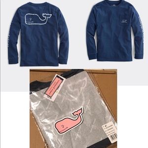 Vineyard vines shirt long sleeve kids Sz 4T NEW